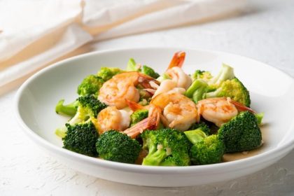 Resep Tumis Brokoli Udang Lezat dan Tinggi Nutrisi 73 ilustrasi tumis brokoli udang 169
