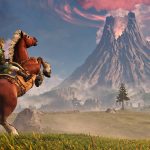 Zelda: Ocarina of Time Buktikan Tak Butuh Open World ala Breath of the Wild untuk Terasa Lebih Luas 3 link on epona with death mountain in the distance in zelda ocarina of time remake