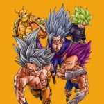 orange piccolo gohan beast legendary super saiyan broly ultra instinct goku and ultra ego vegeta