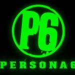 persona 6 logo green on black official