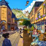 Game Simulasi Kehidupan Baru Mirip Hogwarts Legacy Ini Sudah Kalahkan Stardew Valley dalam Hal Percintaan 8 students living life in witchbrook s key art 1