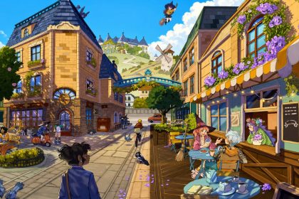 Game Simulasi Kehidupan Baru Mirip Hogwarts Legacy Ini Sudah Kalahkan Stardew Valley dalam Hal Percintaan 16 students living life in witchbrook s key art 1