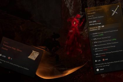 Lokasi Pedang Legendaris Durandal di Blood of Dawnwalker (Quest The Cursed Chasm) 49 the cursed chasm quest durandal legendary longsword location