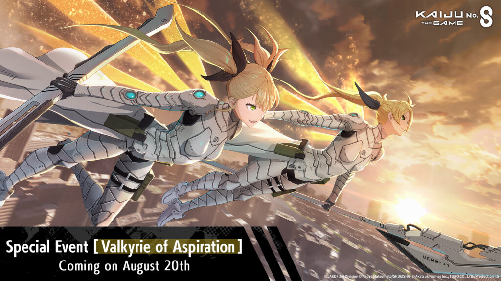 Kaiju No. 8 Game Tambahkan Senjata Berbasis Angka 4 Kikoru Shinomiya, Event Baru "Valkyrie of Aspiration 3 1788010774 98bf1ab2bde2b0c0440f503800d28dfc 1024x576 1