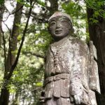 Yamanashi Tersembunyi: Keindahan Alam, Kuliner Lokal, dan Ziarah Kuno 1 A Statue of a Mt. Fuji Climber at Kitaguchi Hongu Fuji Sengen Shrine