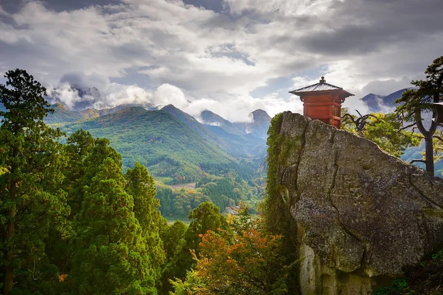 The Mountaintop Yamadera Temple