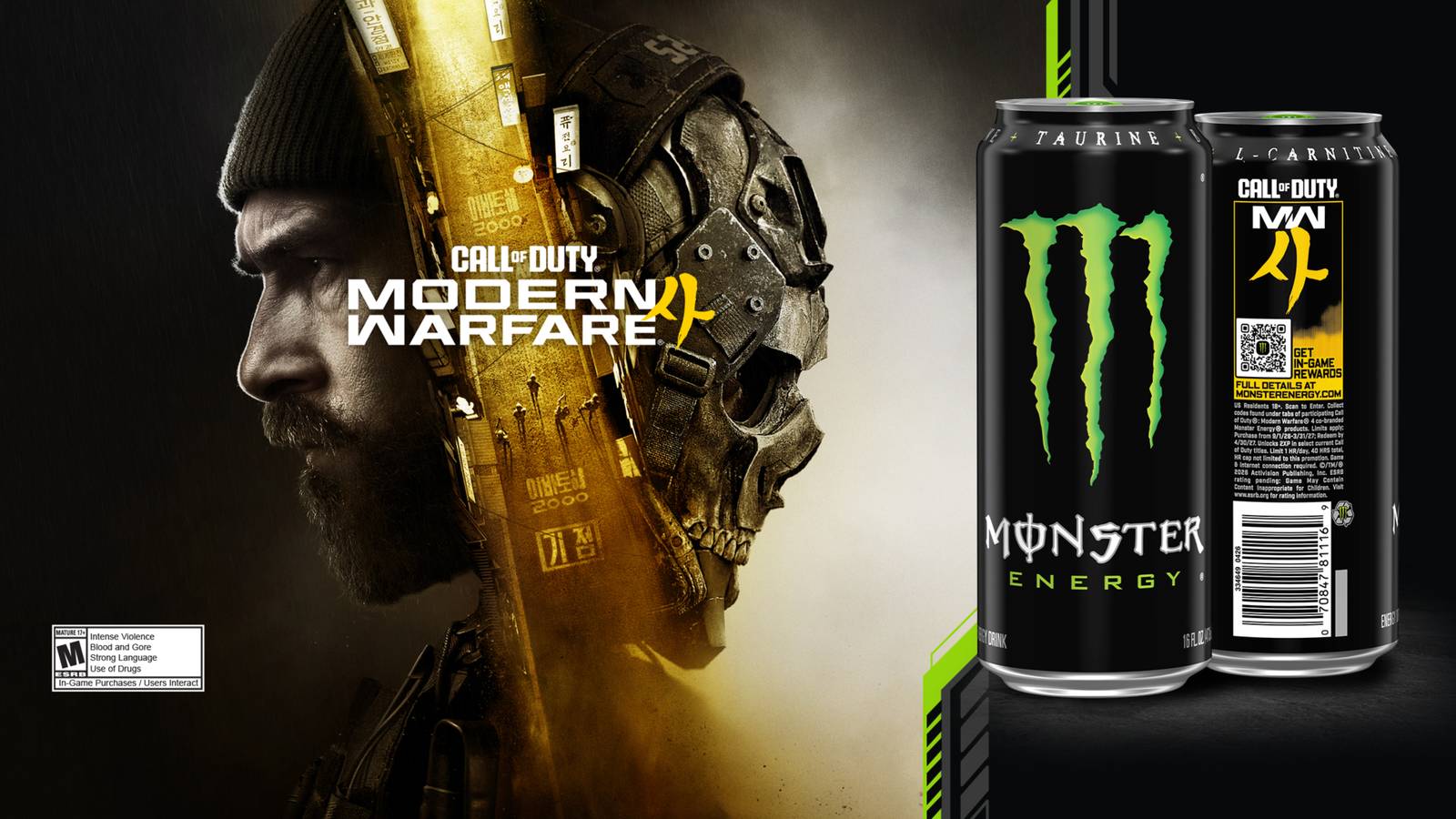 Semua Hadiah Kolaborasi COD Modern Warfare 4 x Monster Energy (& Cara Klaim Kodenya) 1 all cod modern warfare 4 x monster energy rewards how to redeem codes