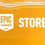 epic games store yellow orange background