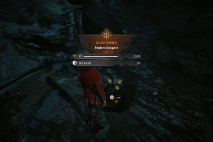 Lokasi Harta Karun Silver Cache di Peta Finders Keepers Blood Of Dawnwalker 2 finders keepers quest in the blood of dawnwalker