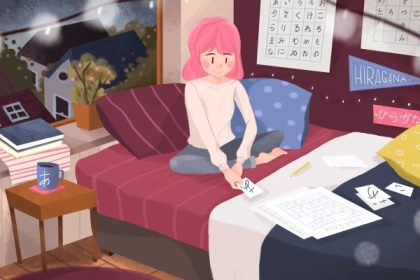 27 Tabel Hiragana: Urutan Goresan, Latihan, Mnemonik, dan Lainnya 37 header 640x 46