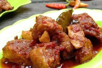 Resep Ayam Bumbu Rujak Jawa Timur yang Legit Pedas Manis 46 resep ayam bumbu rujak 169