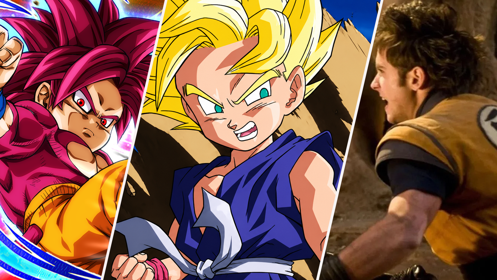 Dragon Ball: 8 Versi Kid Goku Terkuat di Multiverse, Peringkatnya 7 ssj4 goku ssj goku and geeko