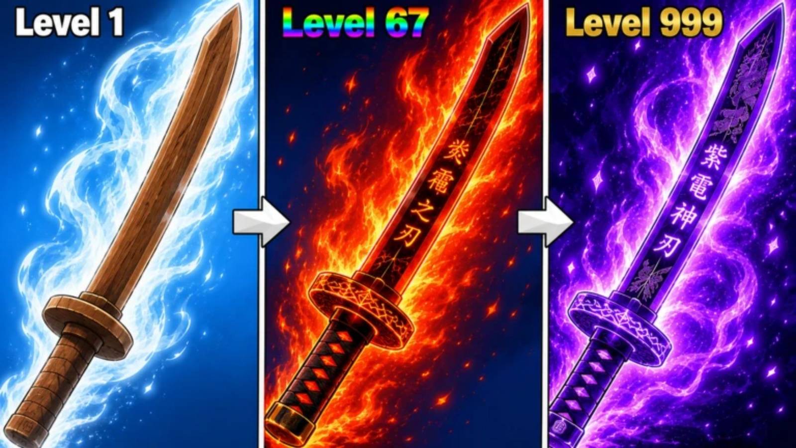1 katana evolution codes