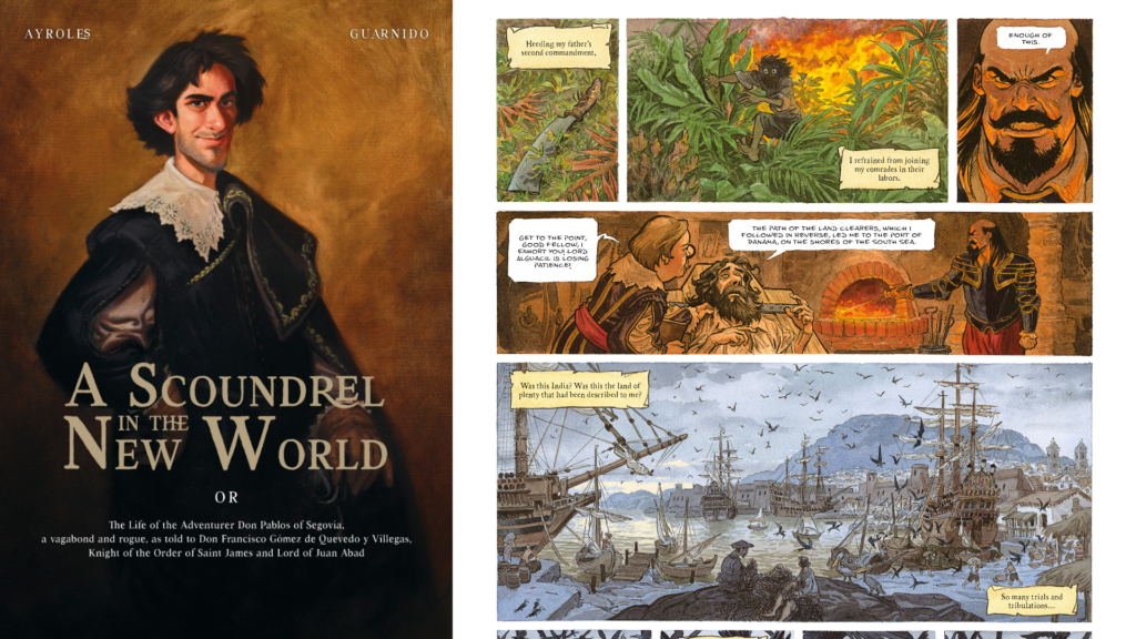 Oni Press dan Magnetic Press Luncurkan Kickstarter "A Scoundrel in the New World" Karya Seniman Blacksad Juanjo Guarnido dan Alain Ayroles 5 1791299430 7b12346e76abe899bdd8444039644915 1024x576 1