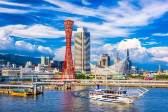 Kobe Harborland in Hyogo Prefecture