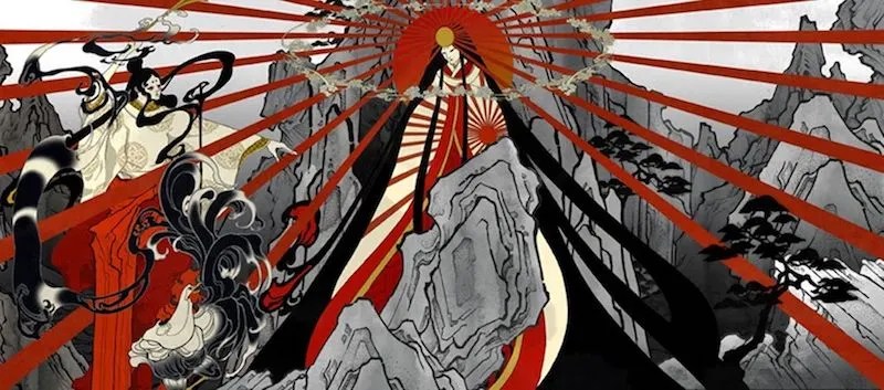 The Sun Goddess Amaterasu Omikami