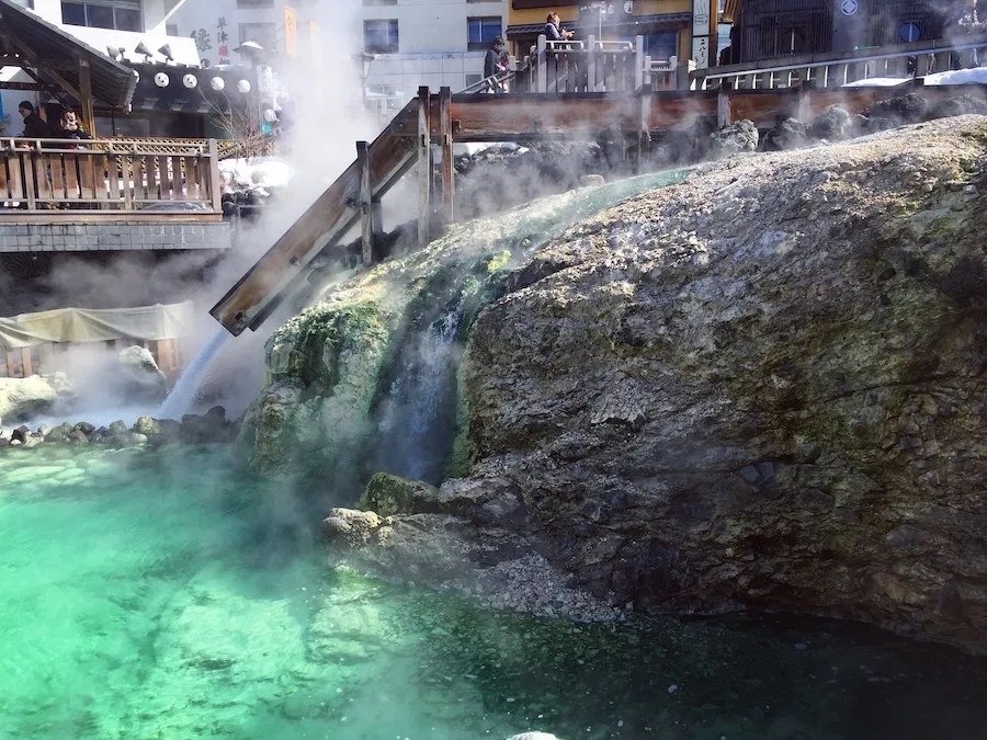 The Yubatake of Kusatsu Onsen